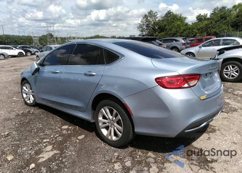 2015 Chrysler 200 Limited from USA, damaged, VIN 1C3CCCAB5FN654868
